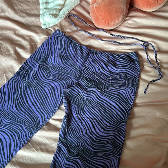 Motel Rocks Eda Trouser Flare Pant Women size XL - Picture 8 of 10